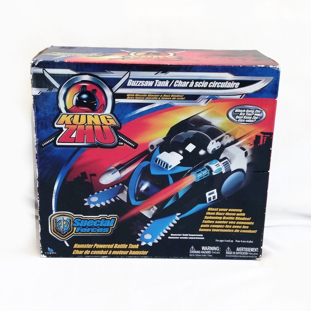 NIB-2010 Kung Zhu Special Forces Buzzsaw Tank--1 Tank & 1 Missile Inc.